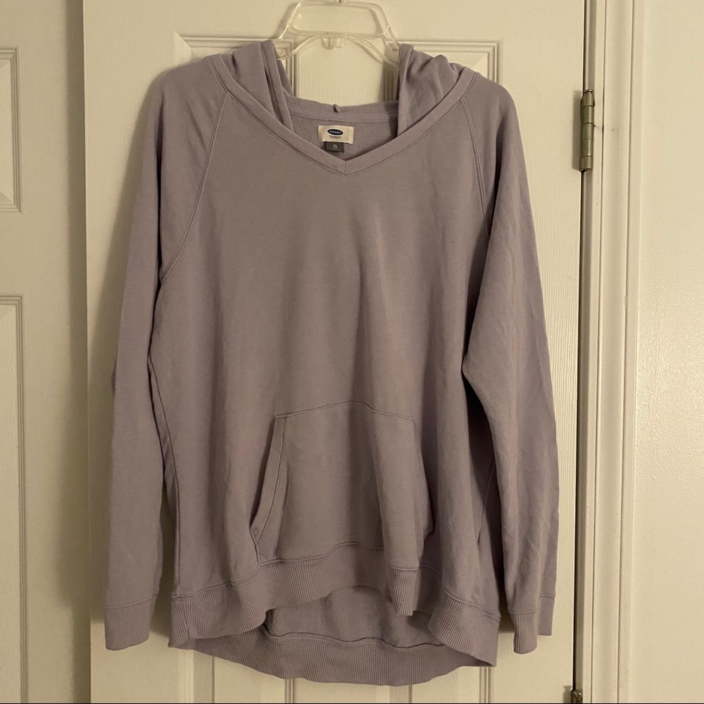 Purple hoodie